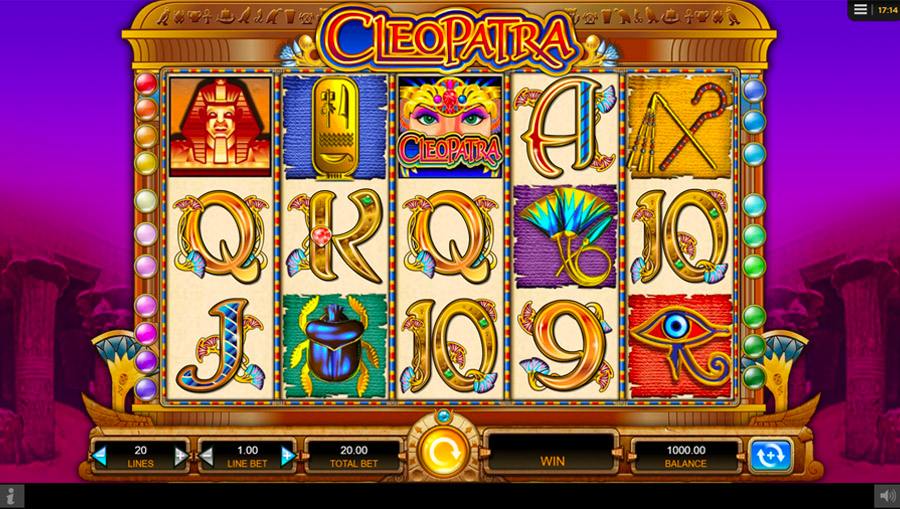 screenshot del gioco cleopatra