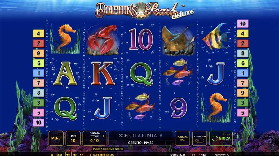 screenshot del dolphins pearl deluxe