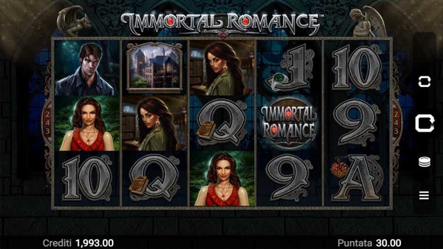 screenshot del gioco immortal romance