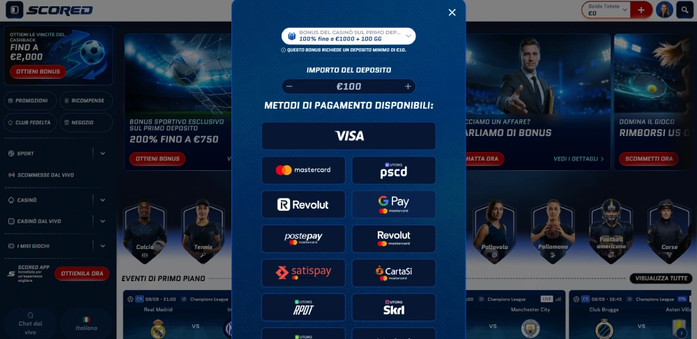 deposito scored casino neteller