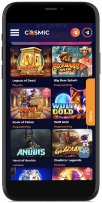 mobile cosmic slot