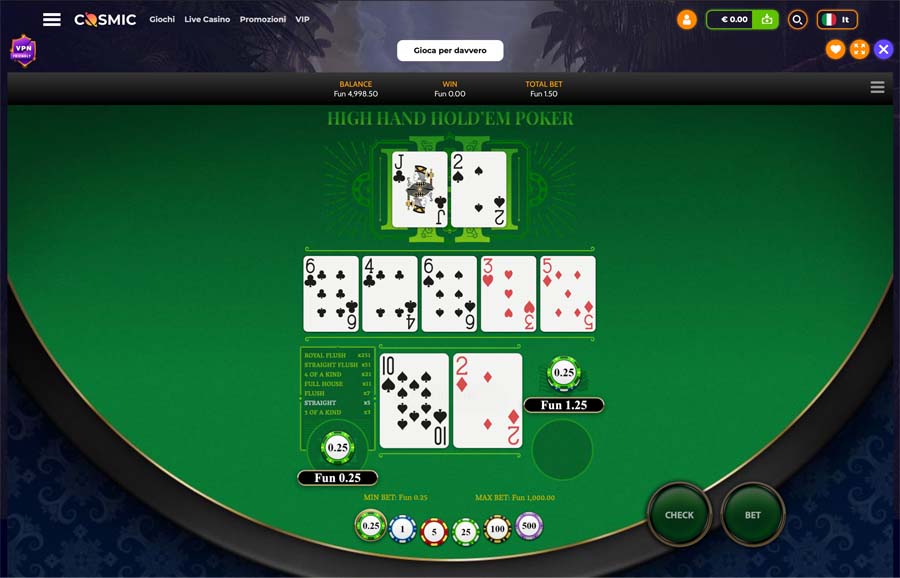 screenshot altri giochi cosmic slot