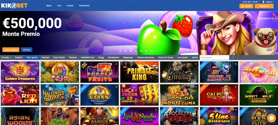 screenshot slots kikobet casino