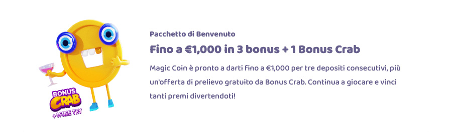 bonus benvenuto 7signs