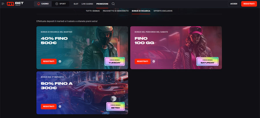 promozioni n1bet casino