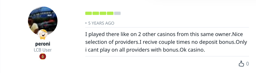 feedback evobet