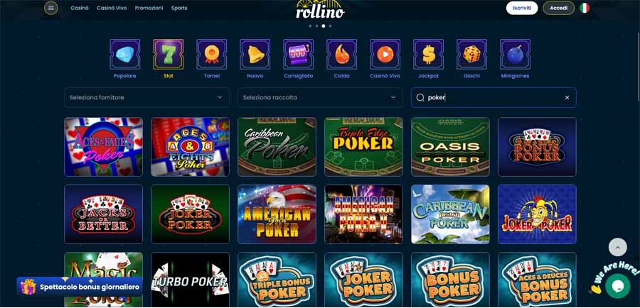 poker rollino casino