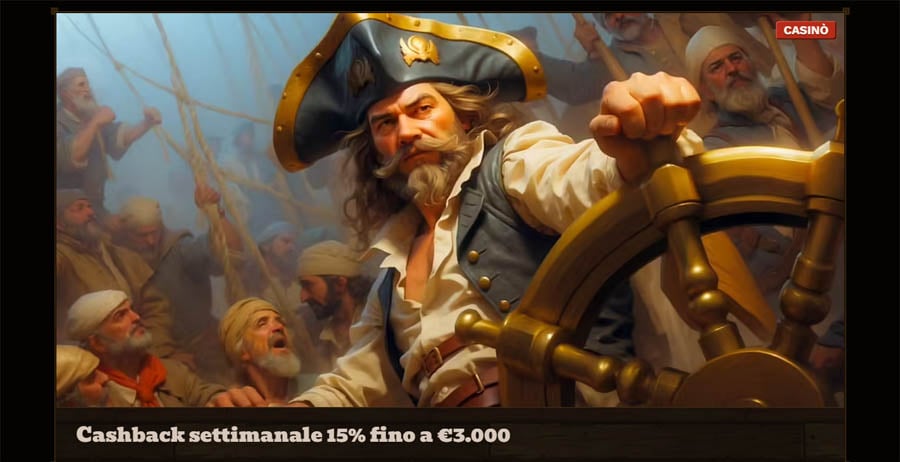 bonus cashback fat pirate casino