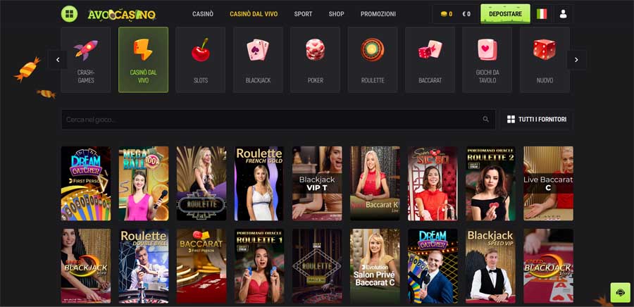 casino vivo avo casinò