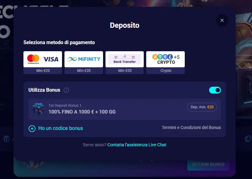 deposito spinjo