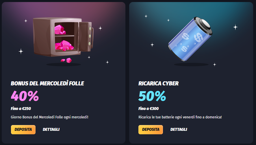 winshark promozione